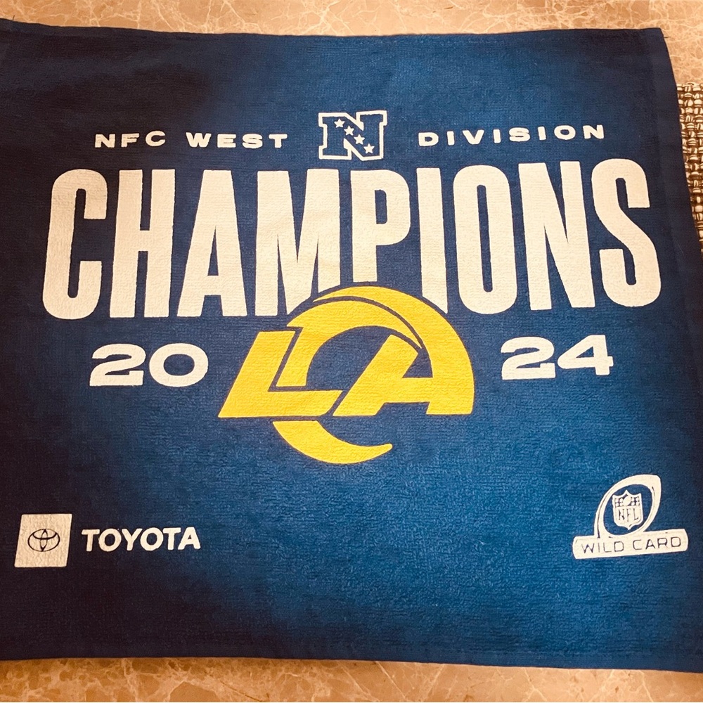 Rams rally towel 2025 Rams Vs Vikings wild card playoff